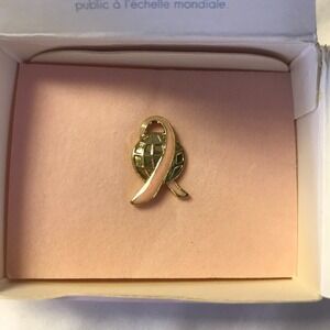 Avon Walk Around the World For Breast Cancer Pink  Ribbon Lapel Pins 2005